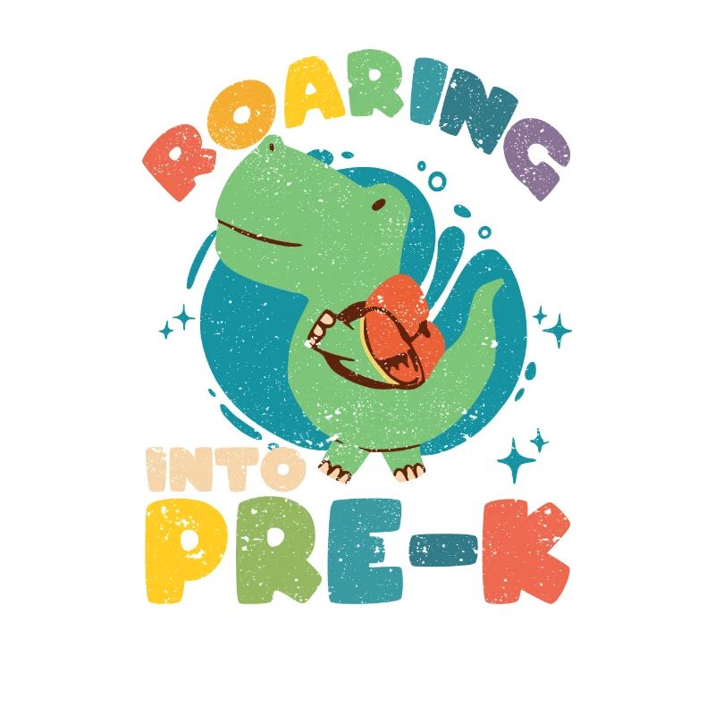 Roaring Into Pre-K Dinosaur Back To School