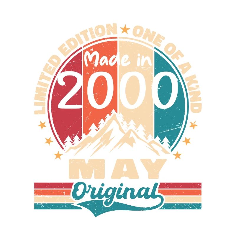 May 2000 Birthday May 2000 Original May Gift