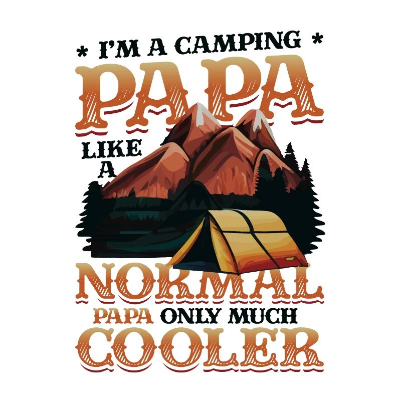 Camping Papa, campfire