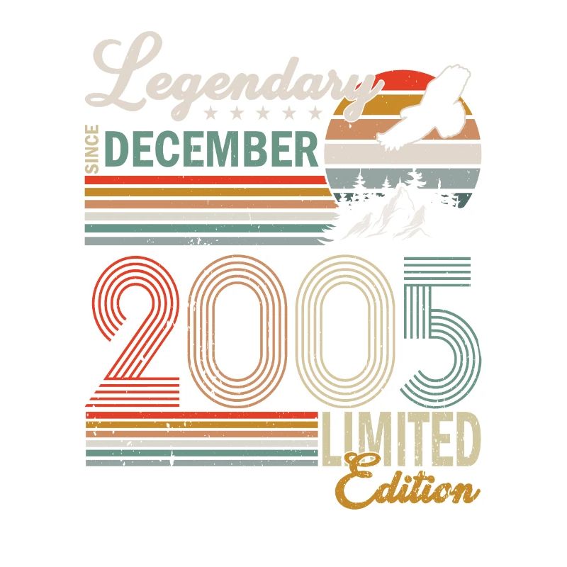 Décembre 2005 édition limitée millésime année de naissance