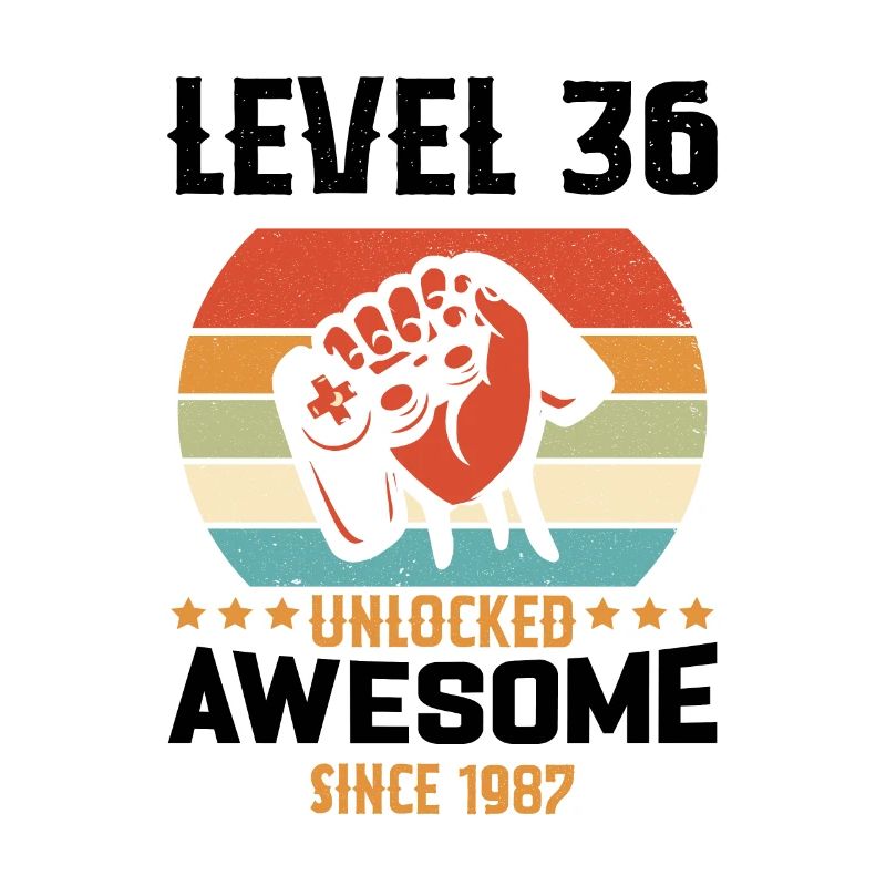 Level 36 complete 1987 Birthday Gift