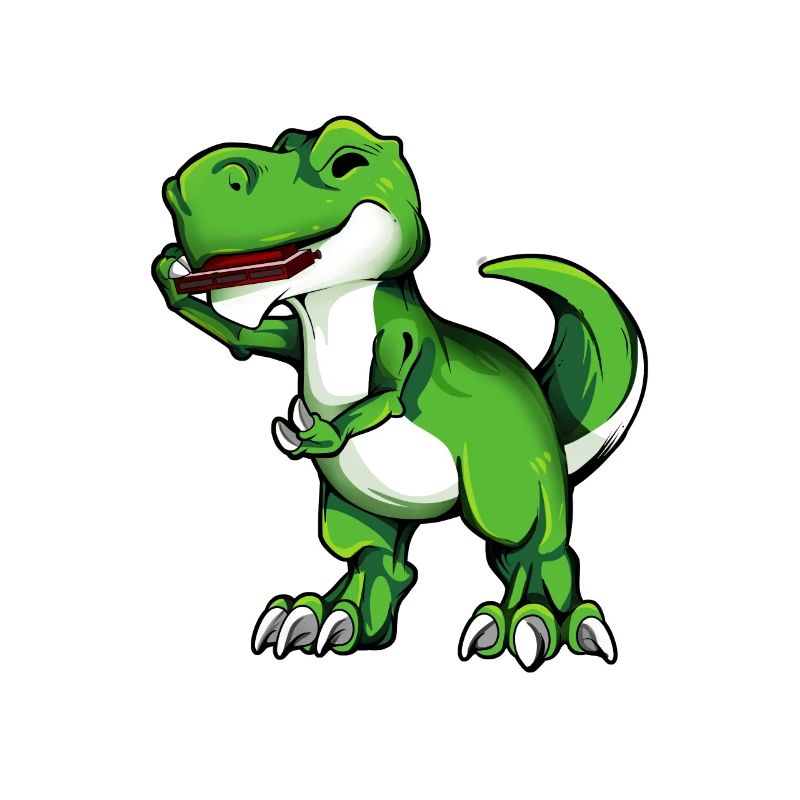 TREX plays the harmonica