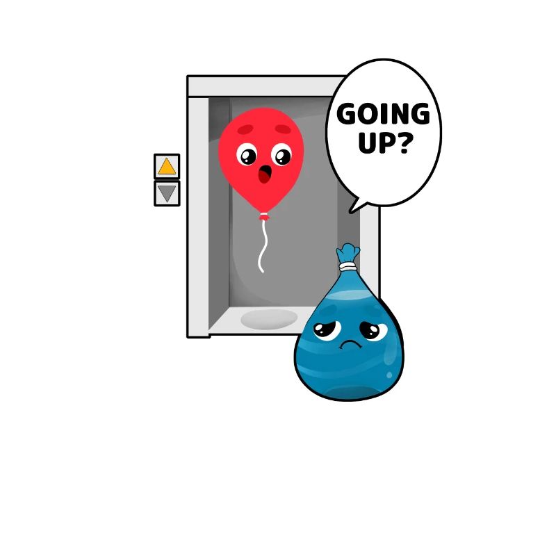 Balloon Elevator Saying