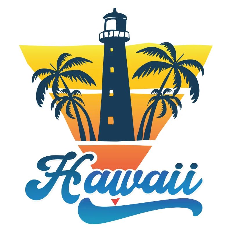 Conception de la plage du phare d’Hawaï