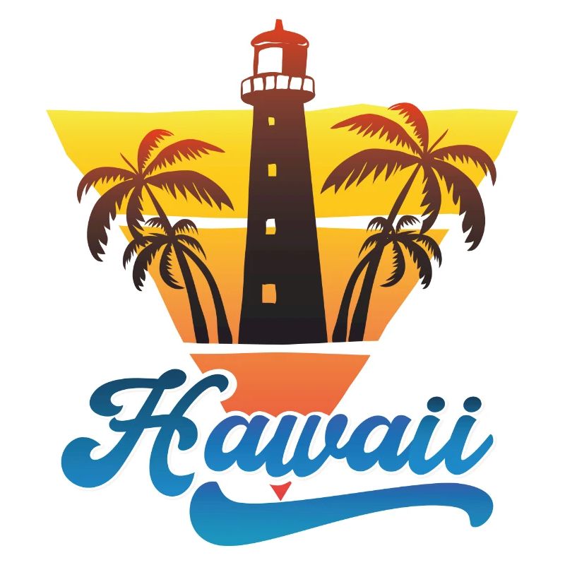 Conception de la plage du phare d’Hawaï