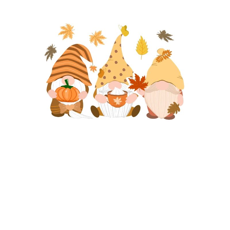Three Dwarfs Pumpkin Pie Turkey Thanksgiving Day