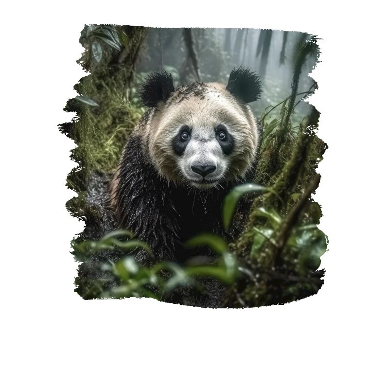 Pandas réaliste Panda Panda géant