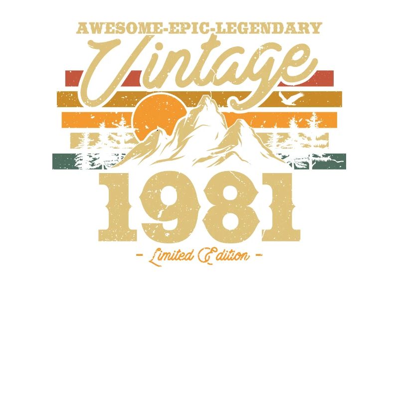 42e anniversaire élégant en 1981