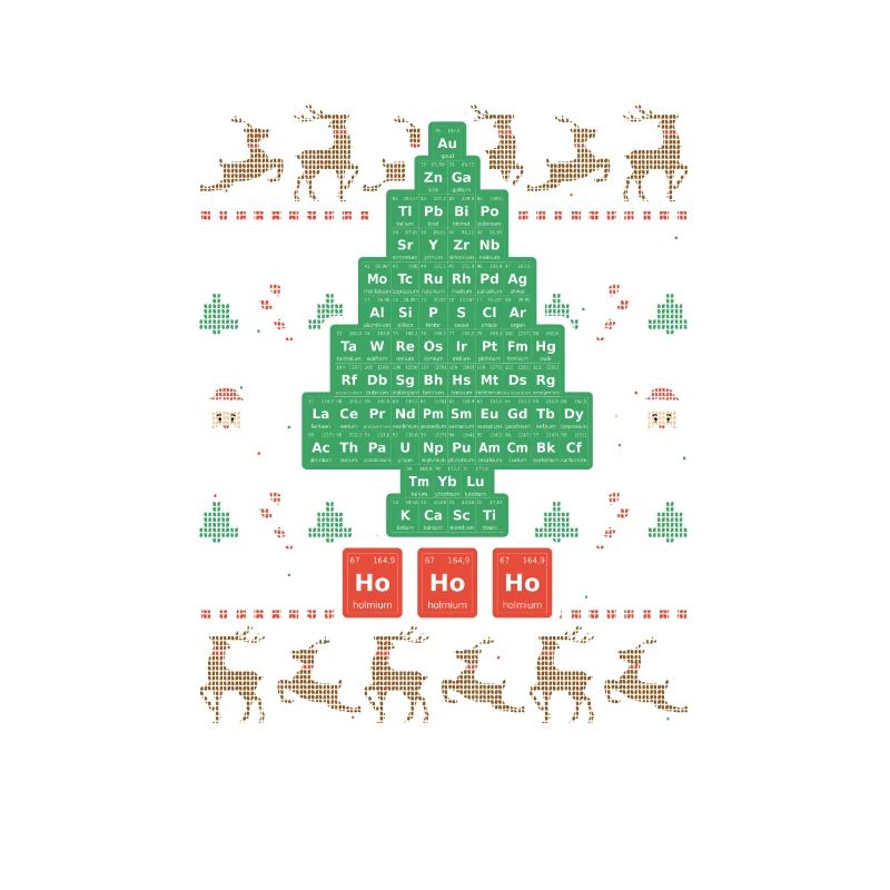 Oh Chemist Tree Joyeux Noël moche