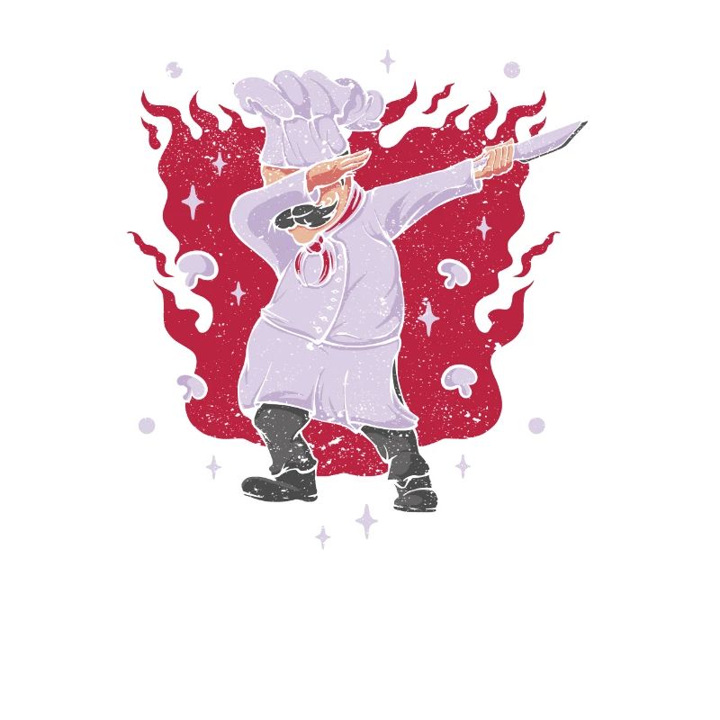 Chef Polka Dot Culinary Sous-Chef Kitchen Chef