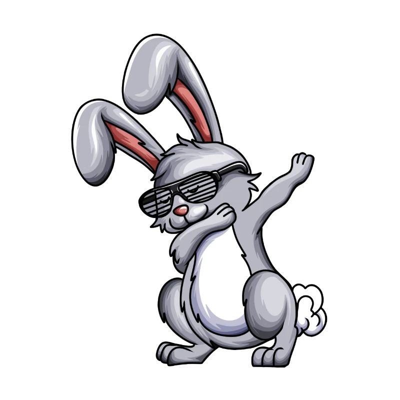 Dabbing Rabbit Rabbit Rabbit Rabbit Costume Dab Rabbit