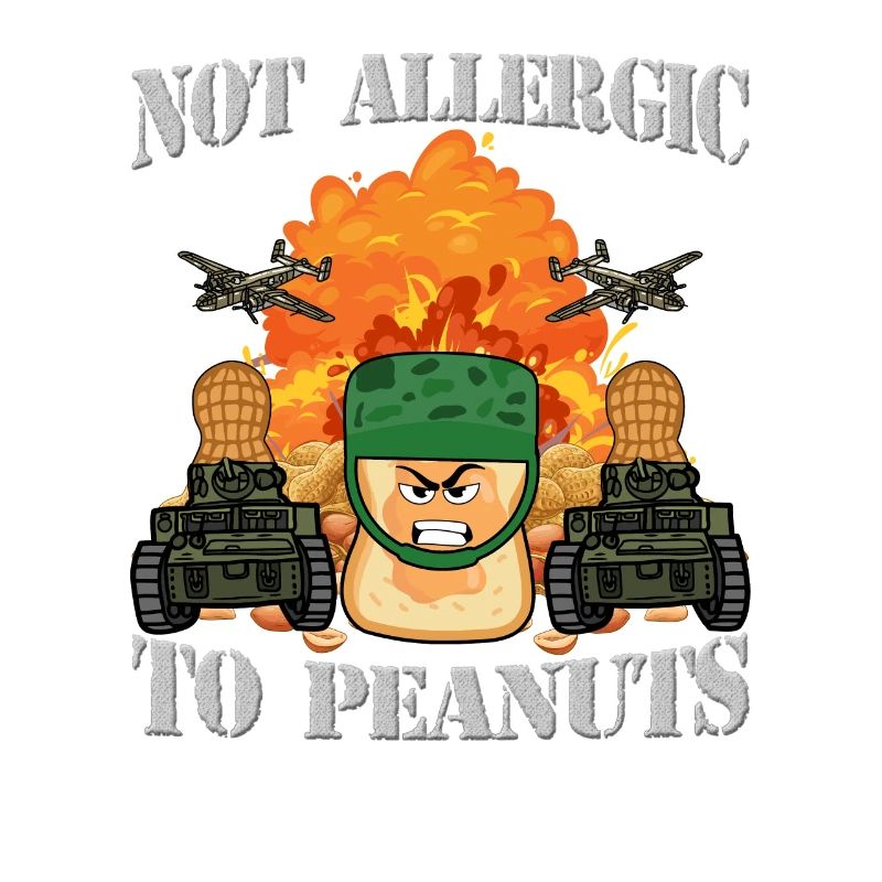 Humor Not Allergic To Peanuts Nutcracker Allergy