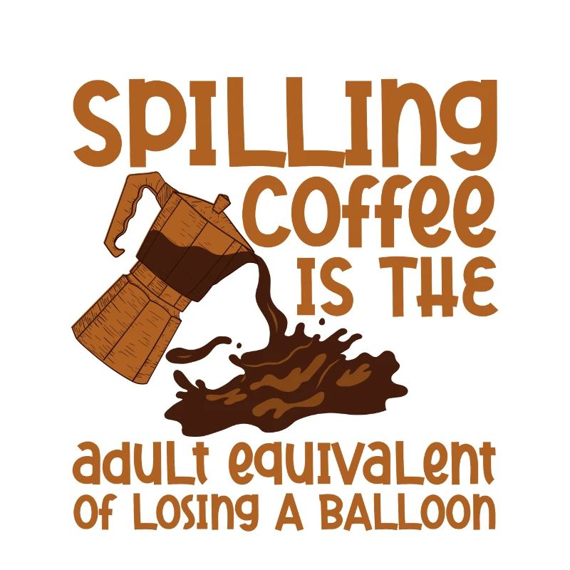 Renverser du café, c’est comme perdre un ballon