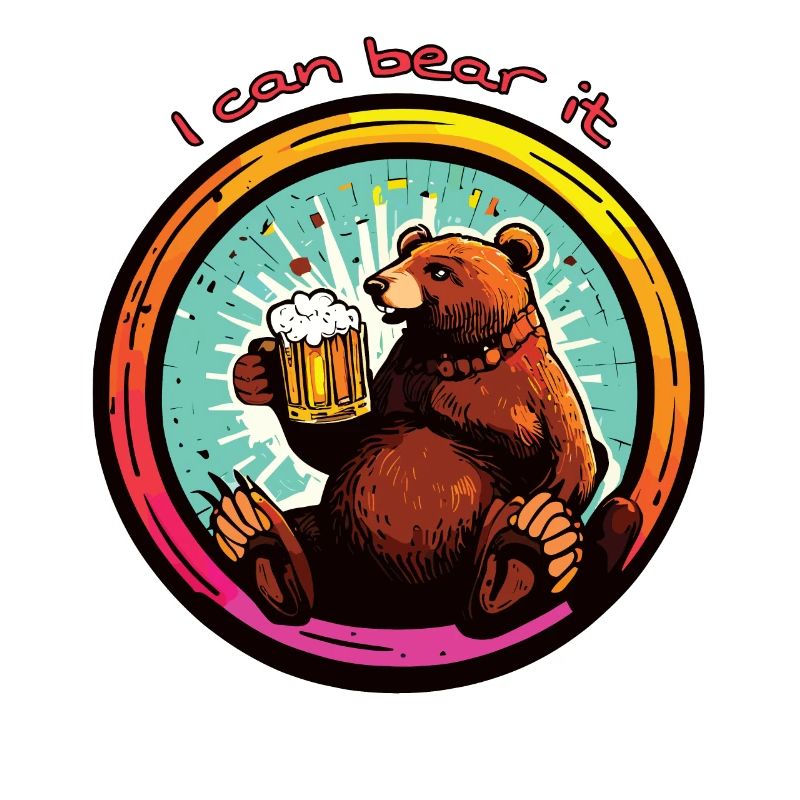 Bear with beer I can bear it