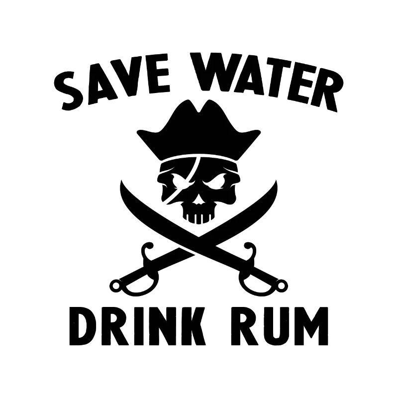 Save water drink rum