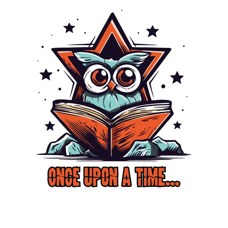 Es war einmal, Eine Bücher lesende Eule