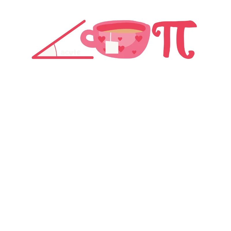 Acute Tea Cake Cutie Pi Day Math Geek Knowledge