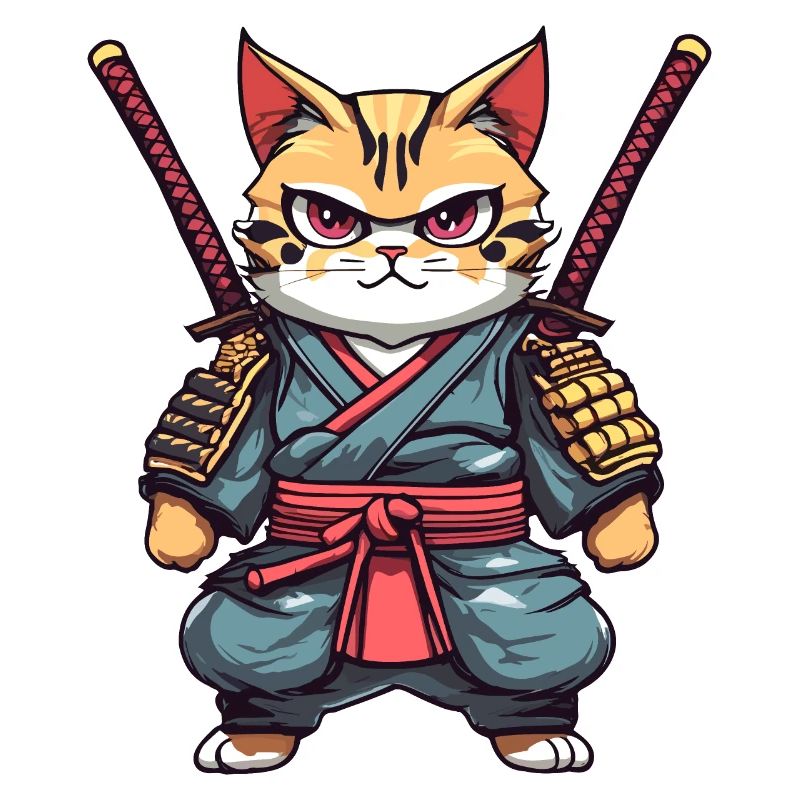 Samurai Cat #21