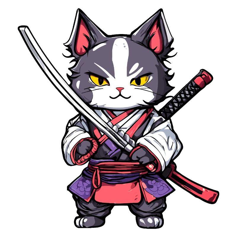 Samurai Cat #20
