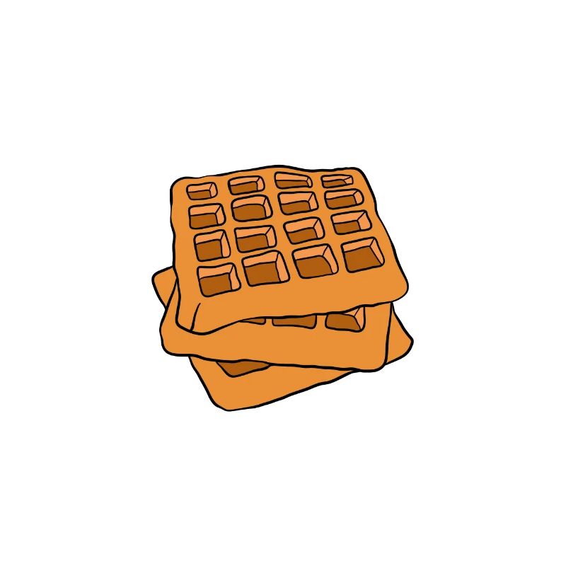 Waffle making waffle maker
