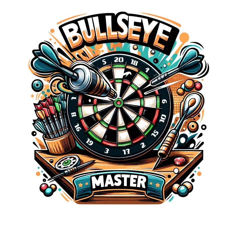 Bullseye Master : Conception de fléchettes colorées