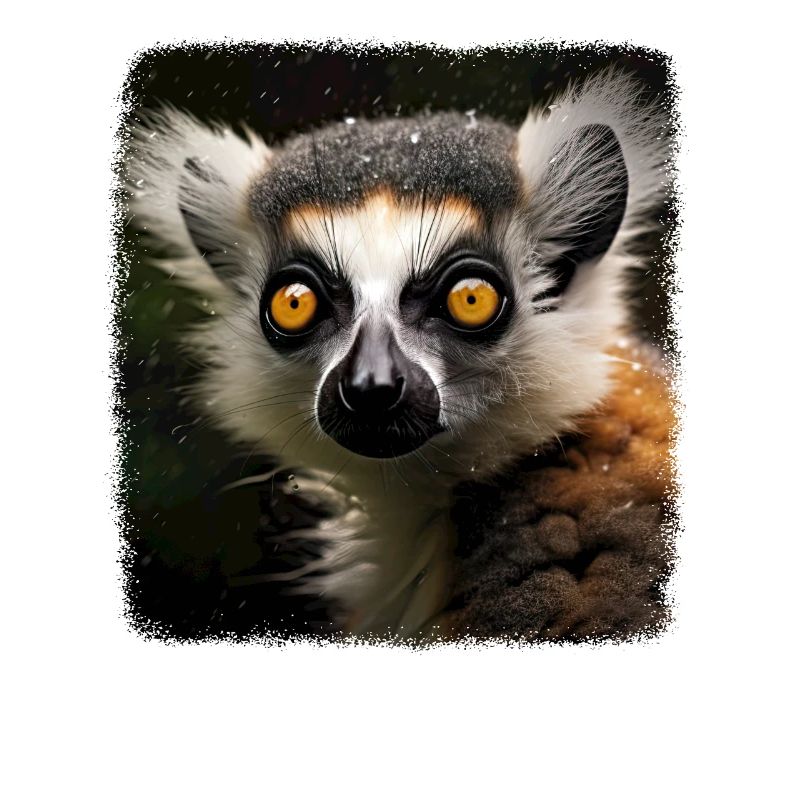 Ring-tailed lemurs realistic ring-tailed lemur