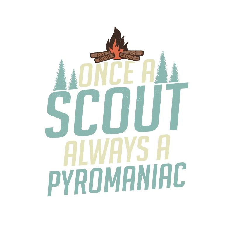 Flame Keeper Scout: Pyromaniac at Heart Tee