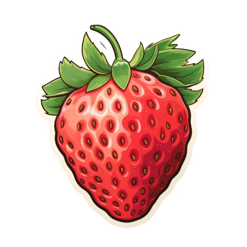 Erdbeere Einzelfrucht