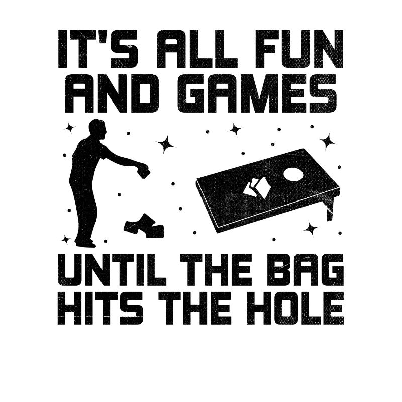 Cornhole Spieler Cornhole Sport Lustig Cornhole Be