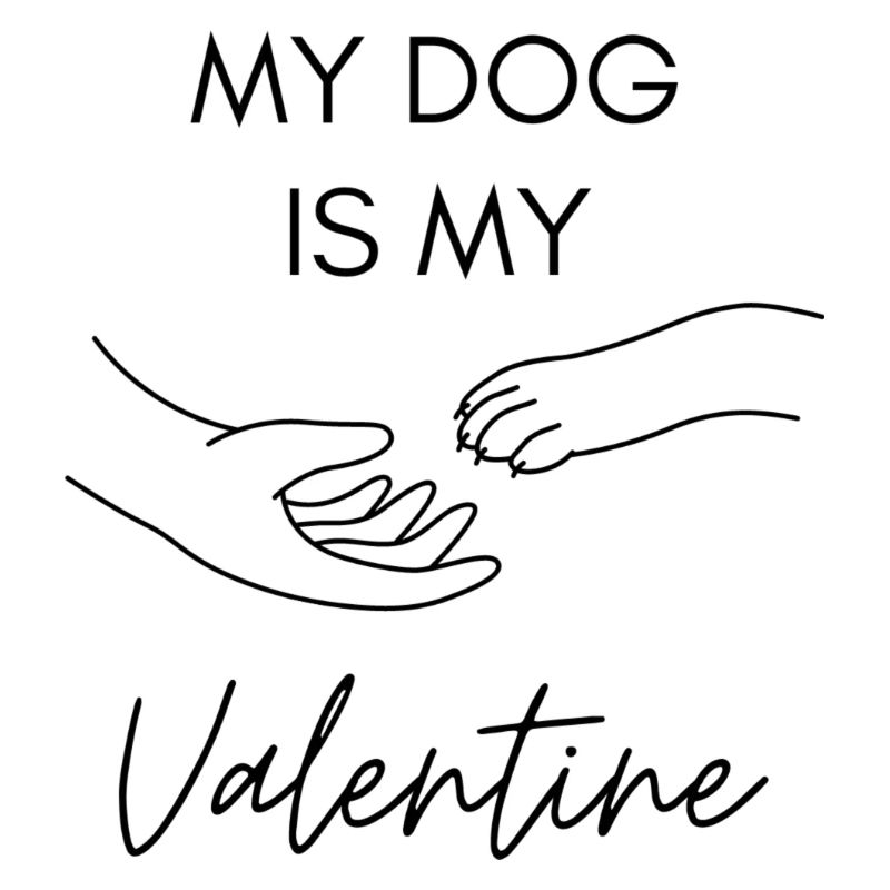 Mon chien est mon valentin
