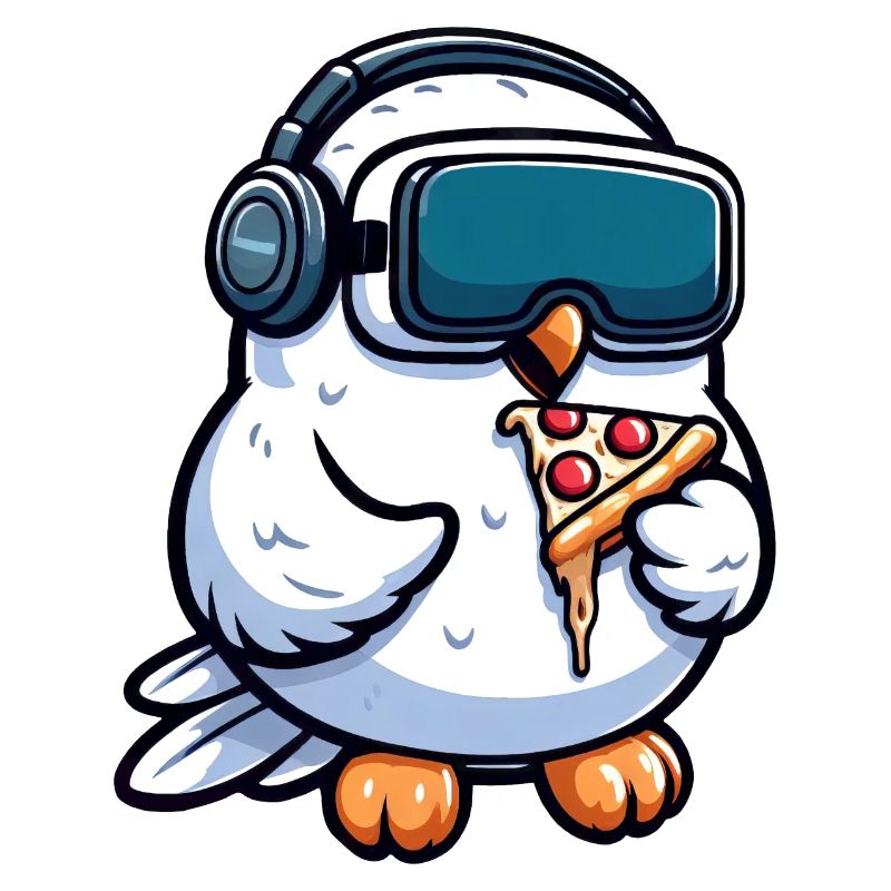 eule schneeeule vr virtual reality gamer zocker