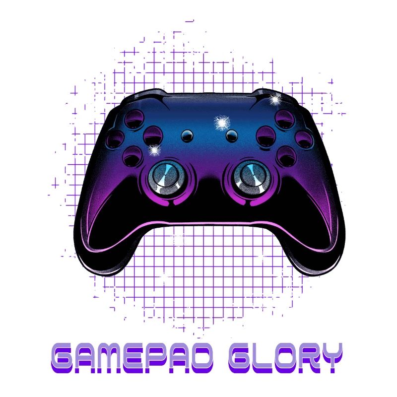 Gamers Video Gaming Geek Console Game Controller