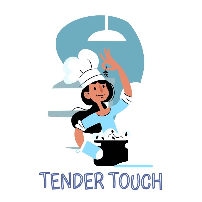 Chef Cook Kitchen Culinary Retro Bake Restaurant