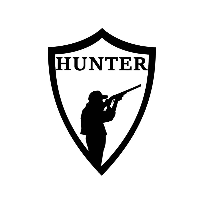 Hunter Abzeichen Jäger Jagd
