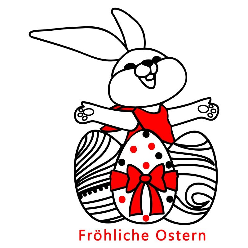 Joyeuses Pâques lapin de Pâques