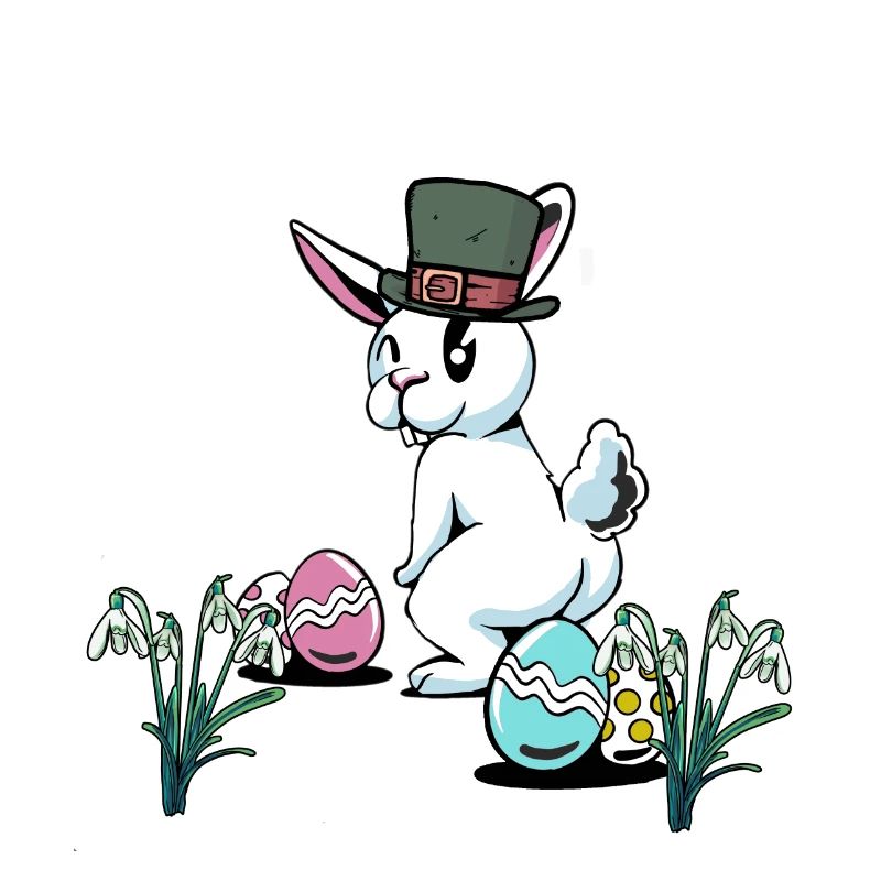 Easter Bunny Easter Easter Festival Easter Eggs Nest Child