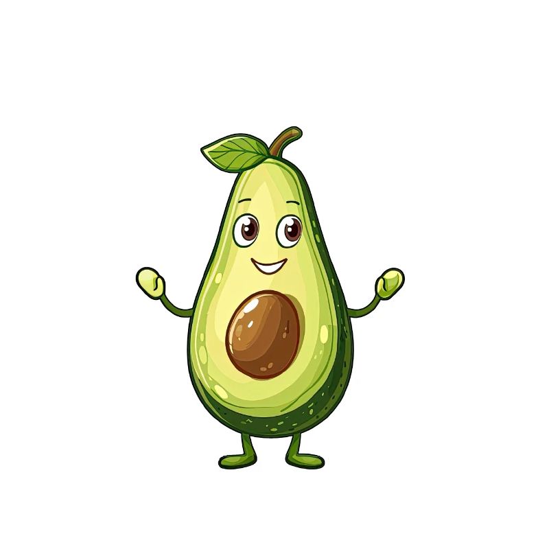 Papacado - Lustiges Avocadodesign