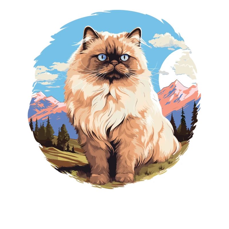 Himalayan Cat Colourpoint Katze