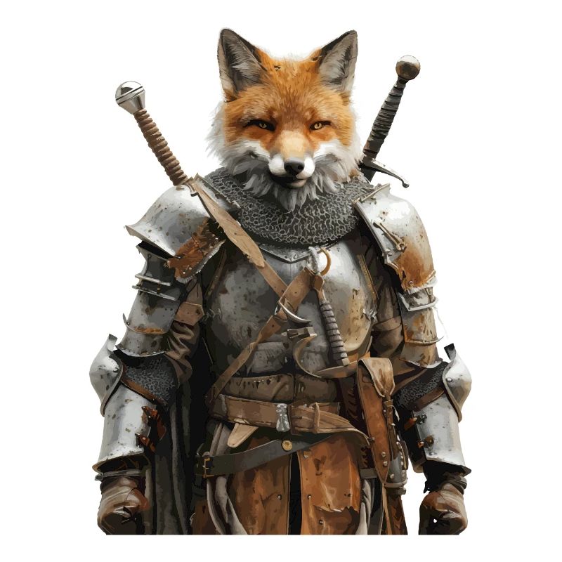 Fox Knight Middle Ages