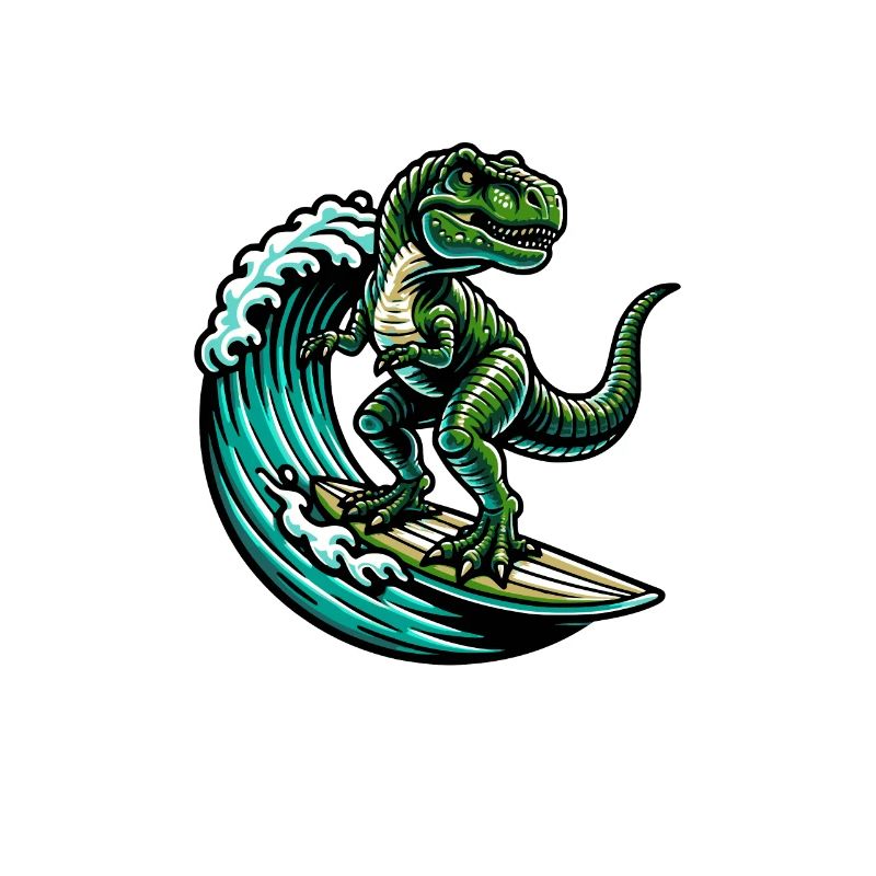 Surf T-Rex
