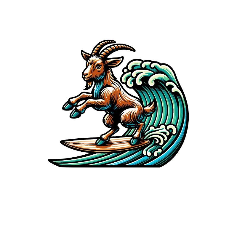 Chèvre de surf