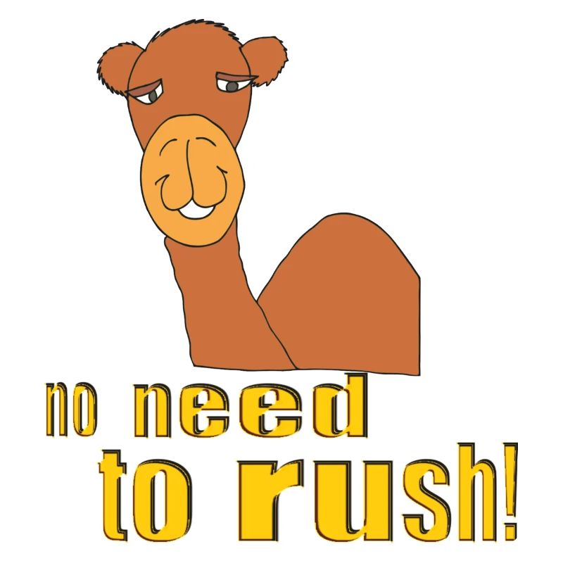 camel no need to rush