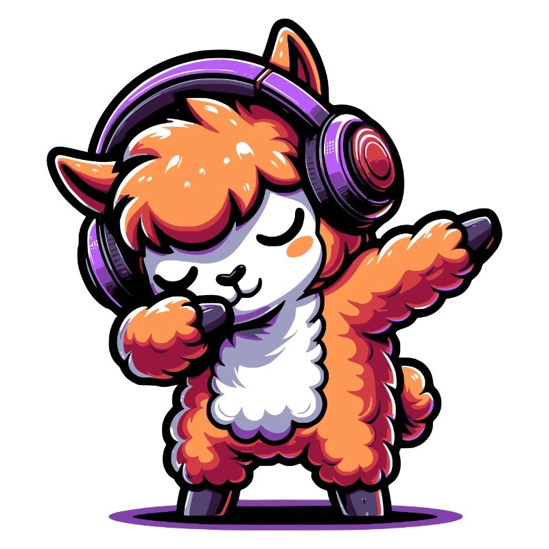 Dabbing Alpaka