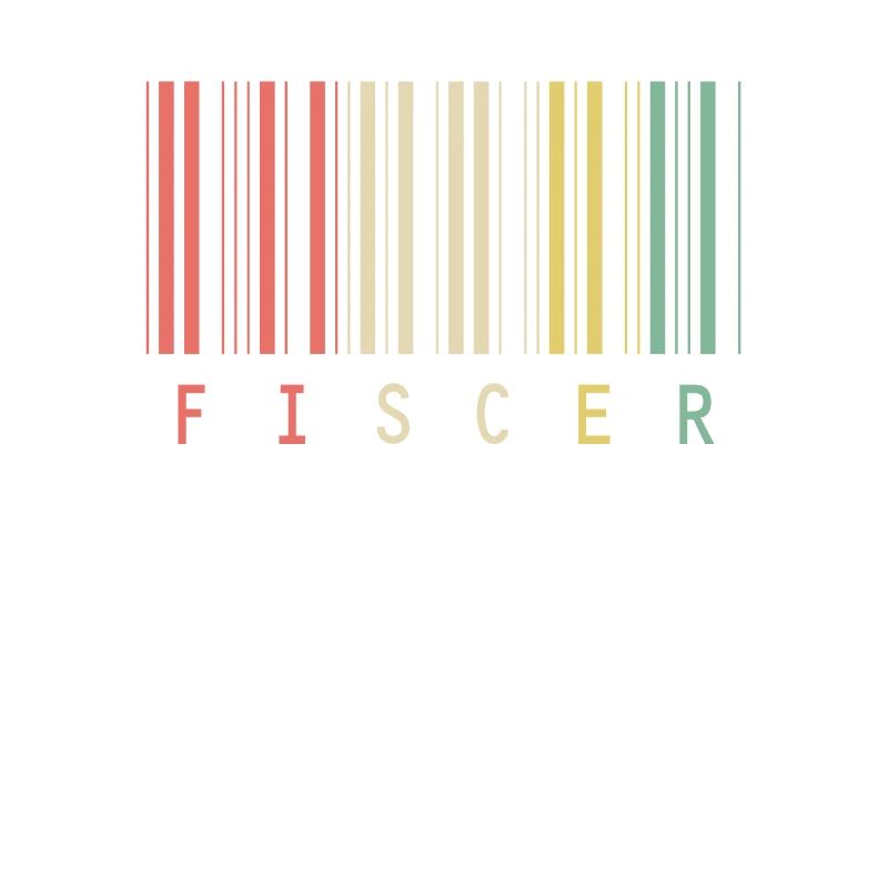 Fisherman Barcode Family Gift Idea