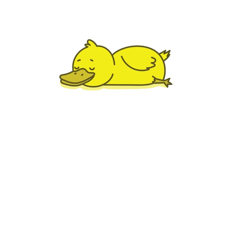 canard endormi