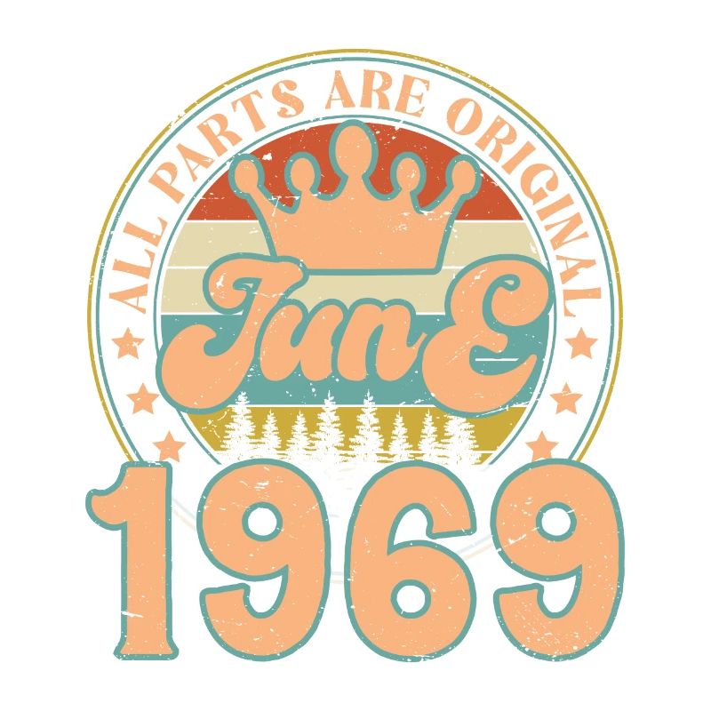 Juni 1969. Juni 1969 Geburtstagsgeschenk. Juni
