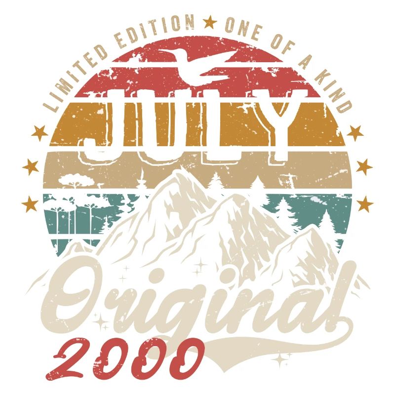 Juli 2000 | Ursprünglicher Geburtstag Juli 2000