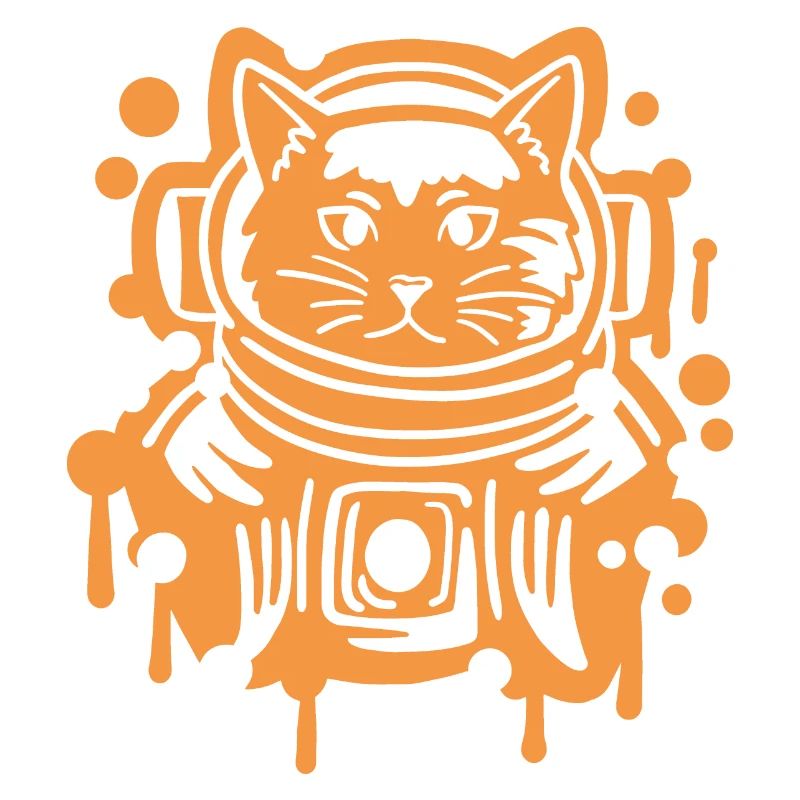 Astronaut Katze