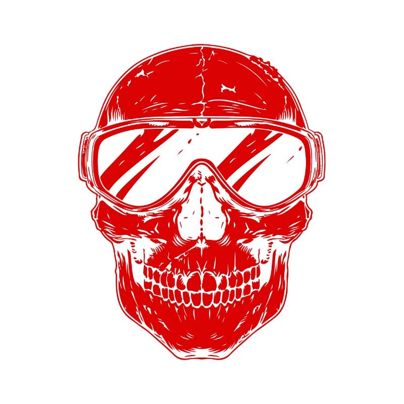 Ski Masque de ski Skull