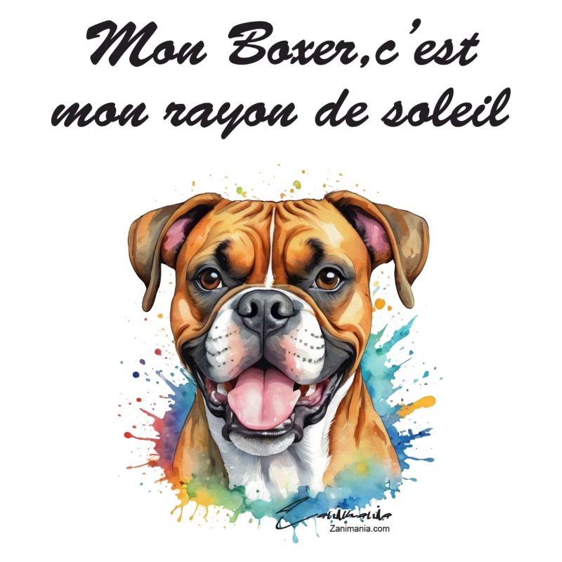 Boxer rayon de soleil